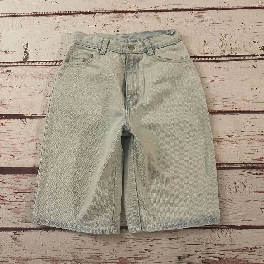 Vintage Jordache Jean‎ Stone Shorts Size 5 Made In USA Womens